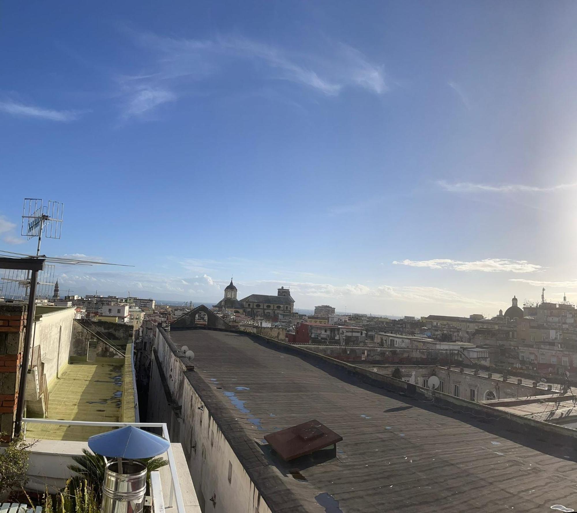 Ferienwohnung Relais Old Naples From A Terrace Exterior foto