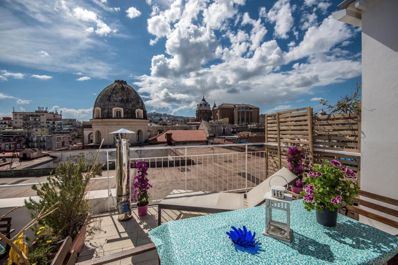 Ferienwohnung Relais Old Naples From A Terrace Exterior foto