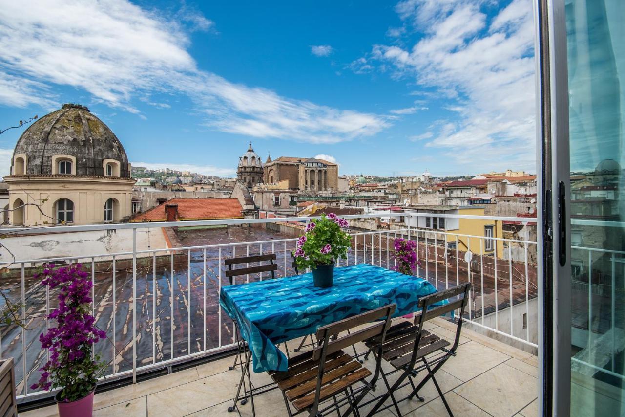 Ferienwohnung Relais Old Naples From A Terrace Exterior foto