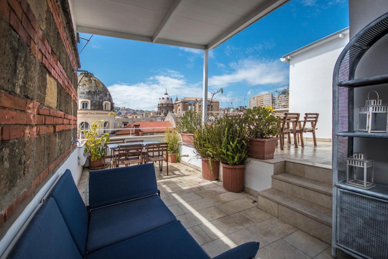Ferienwohnung Relais Old Naples From A Terrace Exterior foto